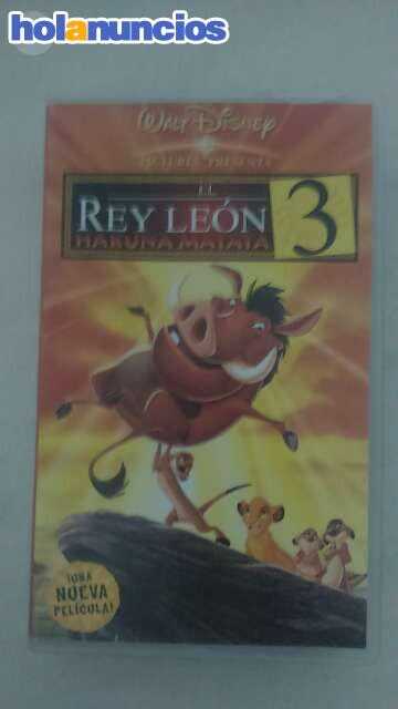 Vhs El Rey Leon Hakuna Matata Pel Culas