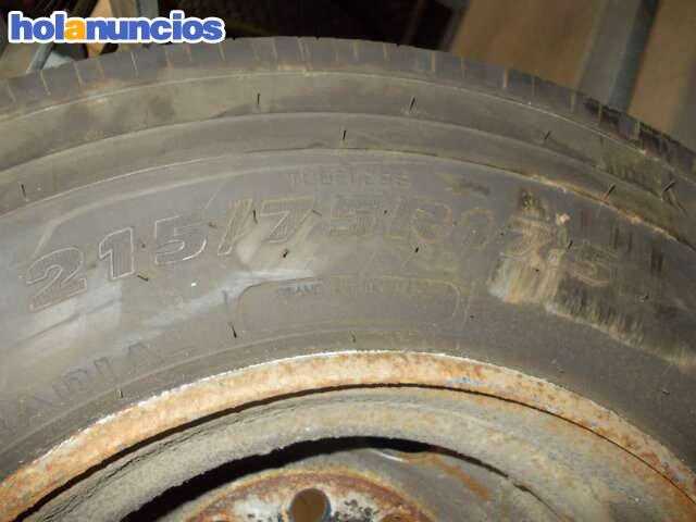 2 NEUMÁTICOS KUMHO 215&75R17& 5 - Neumáticos