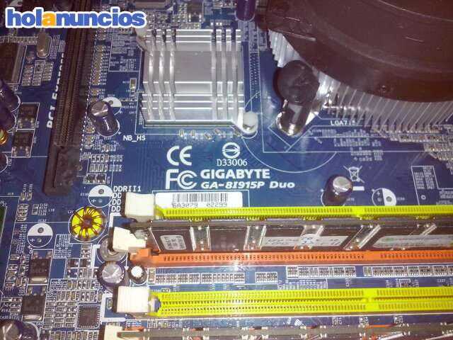 Carte Mère Gigabyte GA-8I915P-G Socket 775 - DDR1 - Testée OK, Occasion