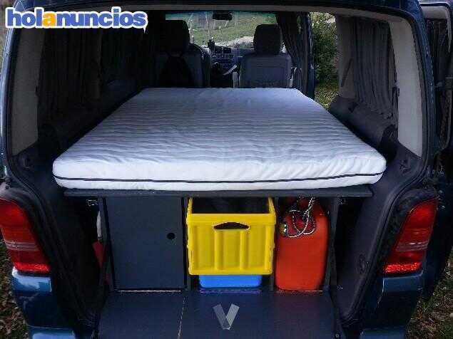 MODULO PARA FURGO CAMPER CAMA& COCINA& DUCHA - Autocaravanas