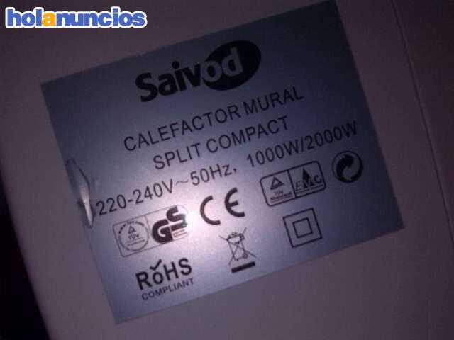 Saivod calefactor mural online split